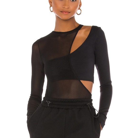 OW Collection Tops - REVOLVE OW COLLECTION Kari bodysuit black XL